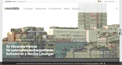 Desktop Screenshot of eurodata.de